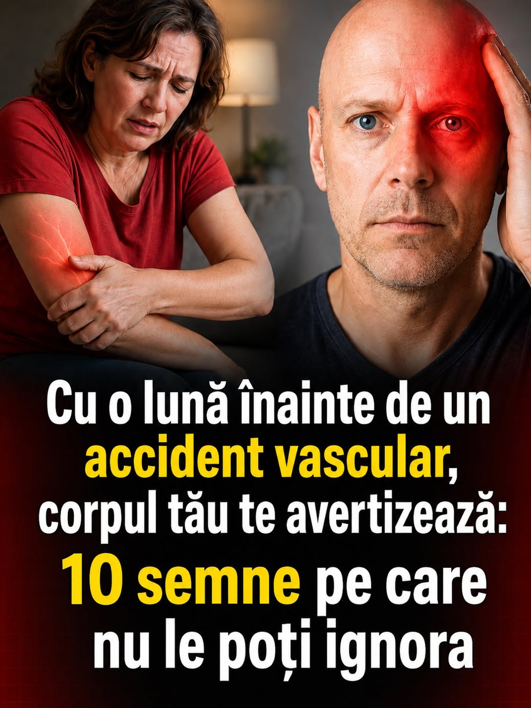 Semnele care pot anunța un accident vascular cerebral. Ce nu trebuie ignorat niciodată