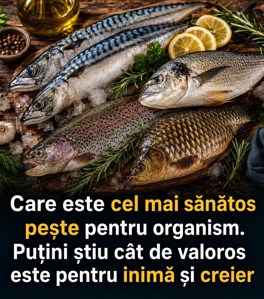 Care este cel mai sănătos pește pentru organism. Puțini știu cât de valoros este pentru inimă și creier